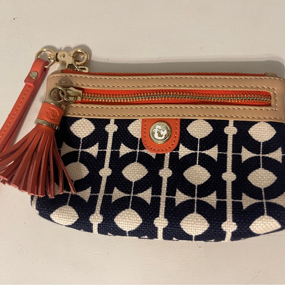 Spartina 499 May River Tassel Wristlet